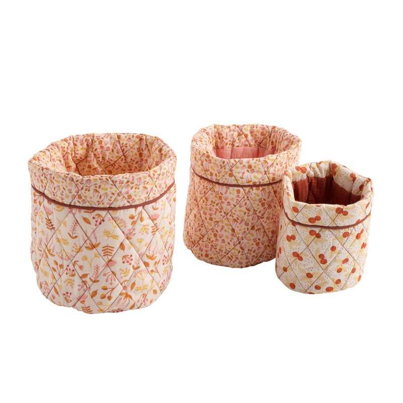Lot de 3 panières gigognes Esmée