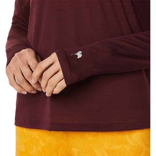 DAMEN T-SHIRT RUNKOYO MOCK NECK LS TOP