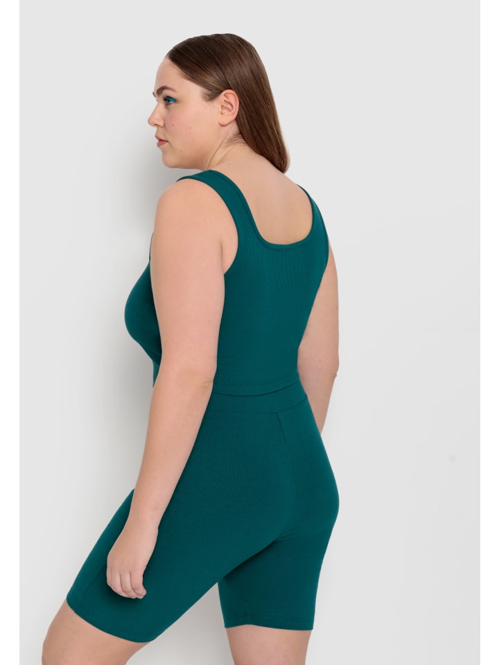 LSCN BY LASCANA Shorty in dunkel blaugrün günstig kaufen