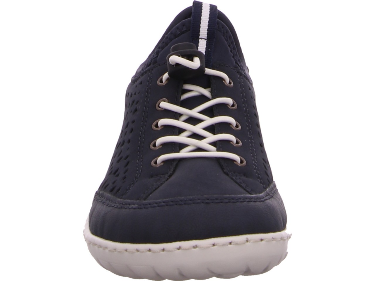 RIEKER Sportliche Slipper blau