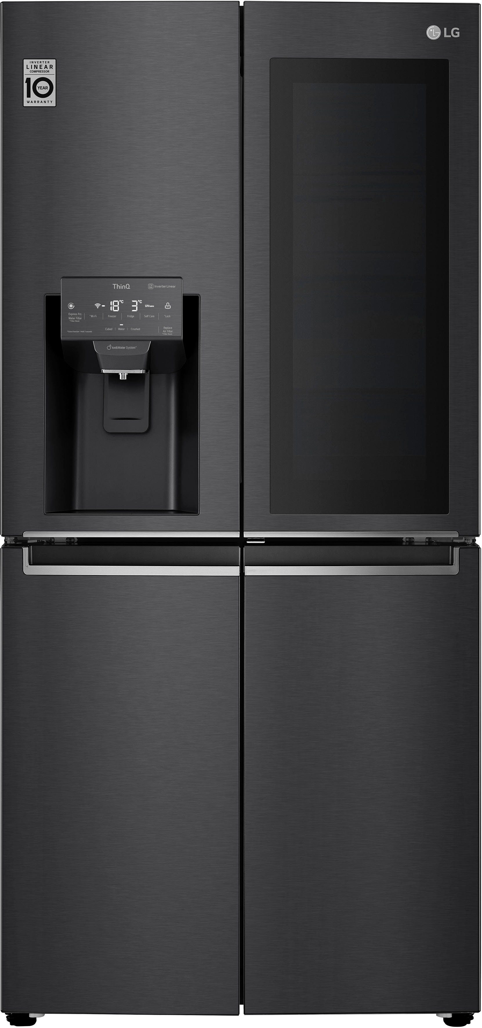 LG Multi Door GMX844MC6F, 178,7 cm hoch, 83,5 cm breit, InstaView™