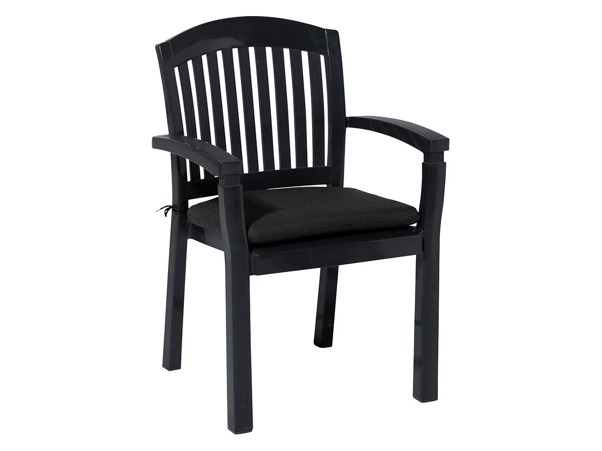 Madison Rib Black Sitzauflage