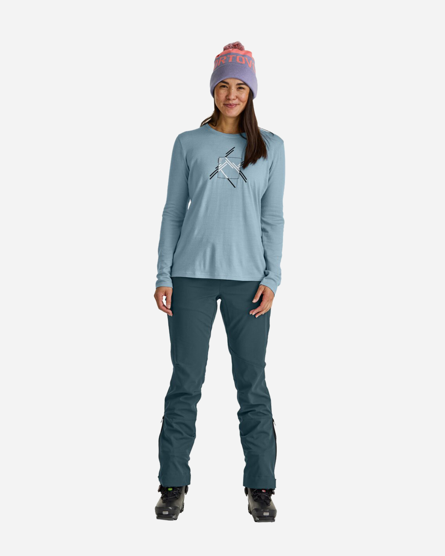 Felpa Ortovox 185 Merino W 83076-87301