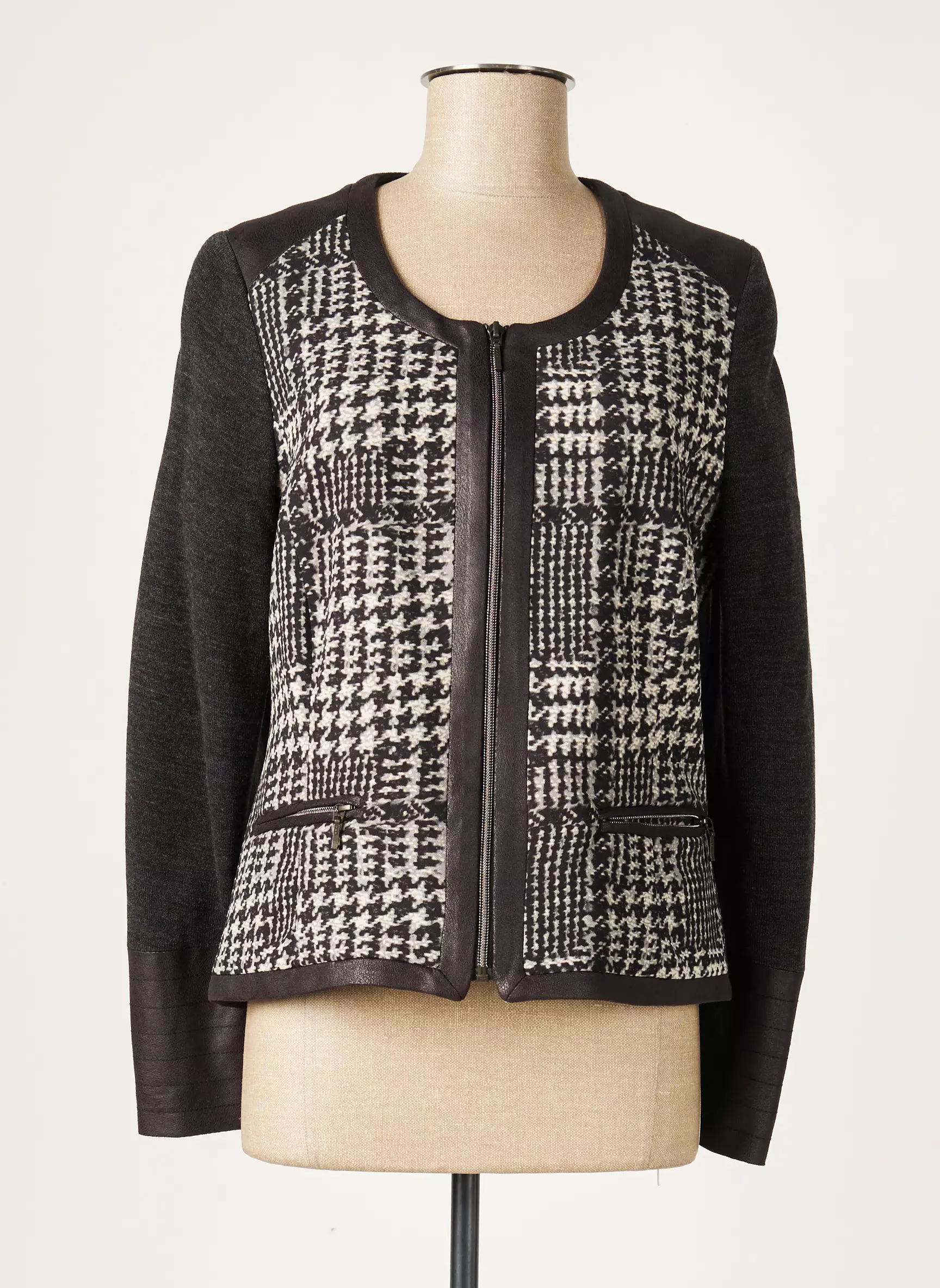 Mer Du Nord Vestecasual Femme couleur noir