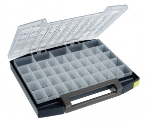 Raaco 134897 BOXXSER, tyyppi 55 5x10-45 Lajittelulaatikko