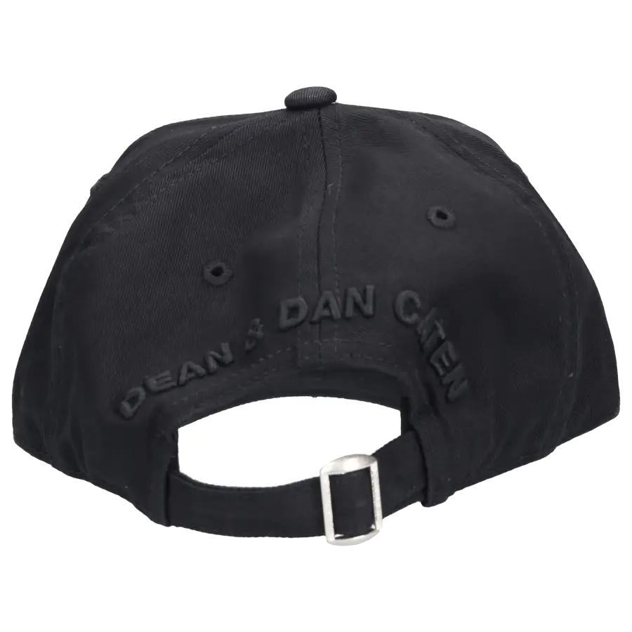 Dsquared2 - Snapback Cap DSQUARED2 LOGO Gabardine - schwarz