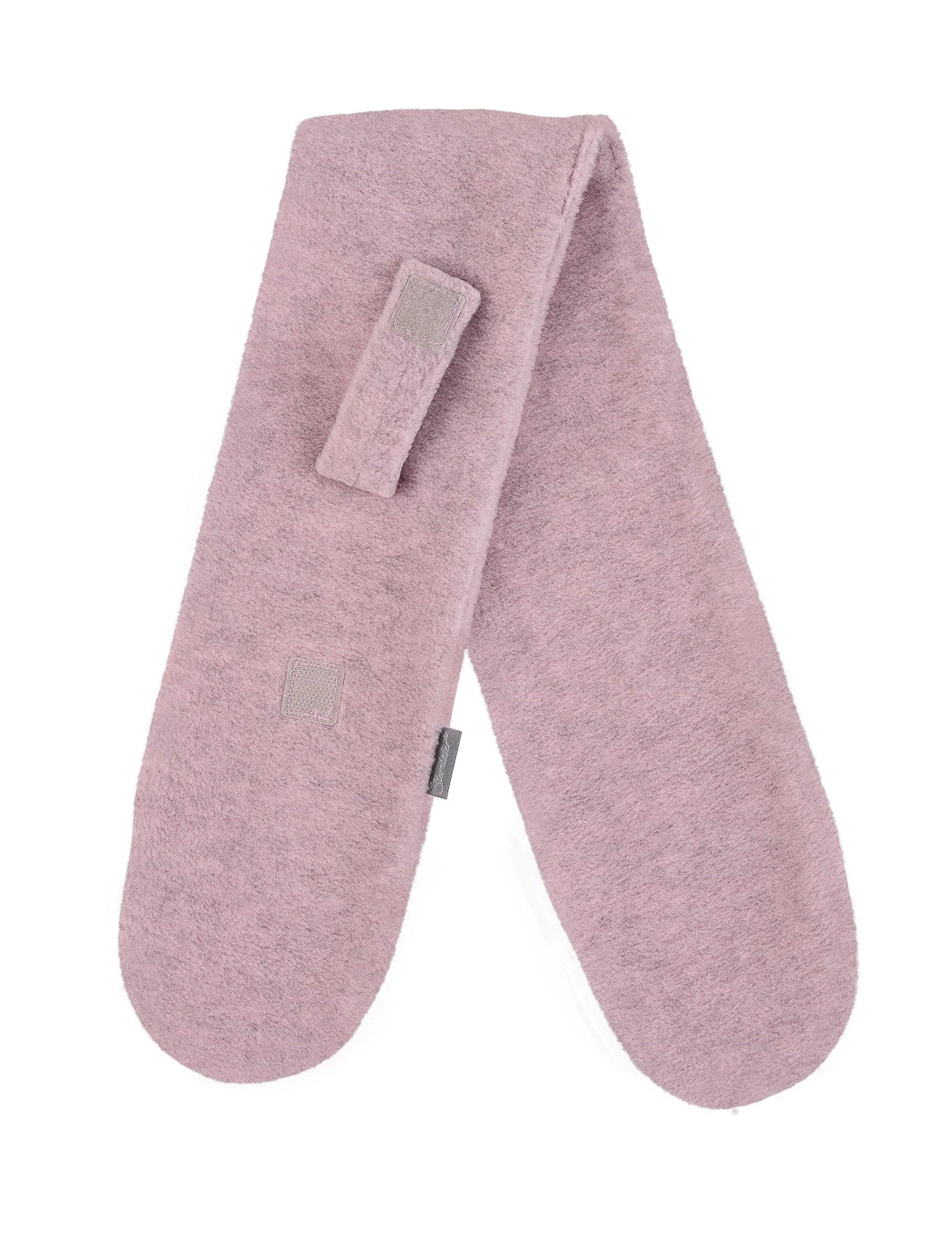 Schal aus Microfleece mit Riegel (Klettverschluss)