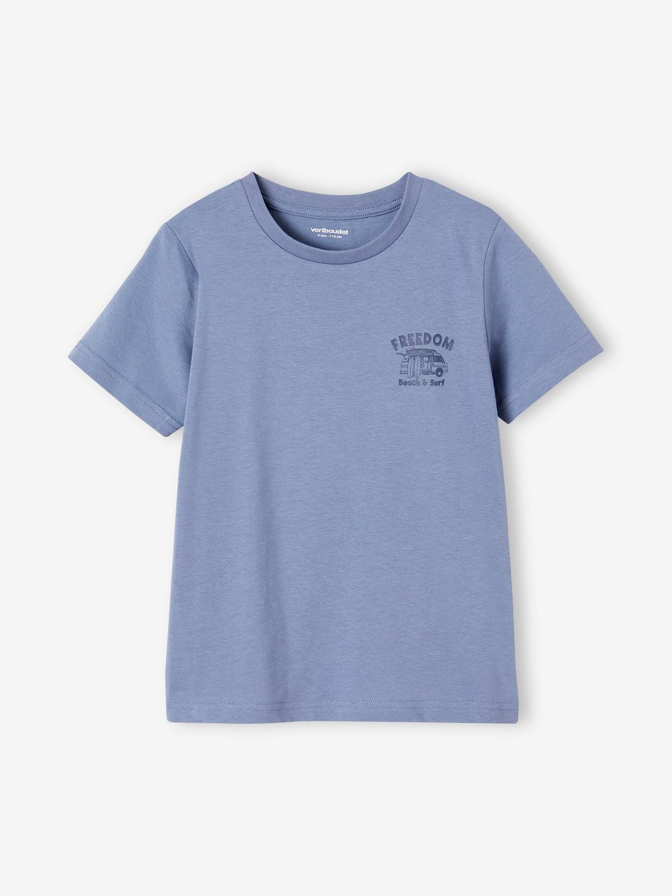 Vertbaudet 3er-Pack Jungen T-Shirts BASIC Oeko-Tex - cappuccino