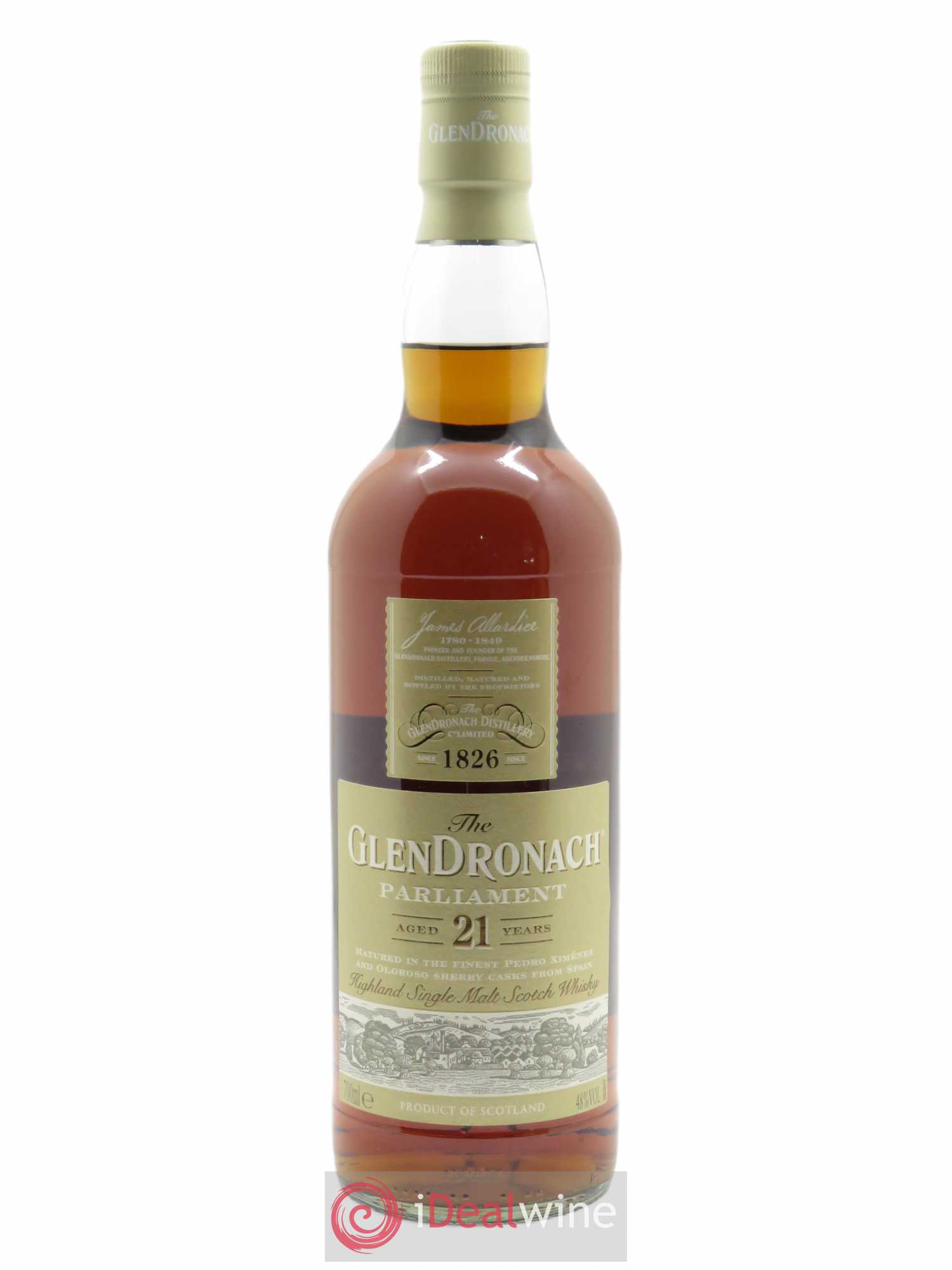 Whisky The Glendronach Parliament aged 21 years (70cl)  - Lot de 1 Bouteille