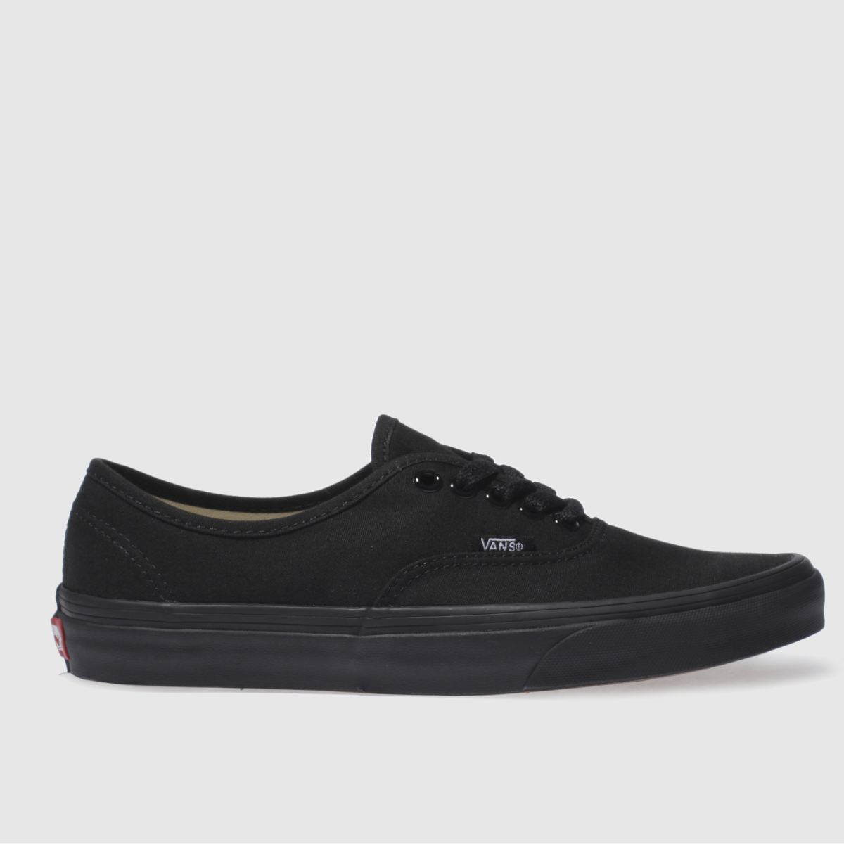 Vans – Autentiska svarta träningsskor