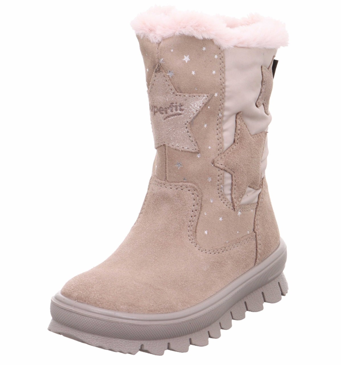 SUPERFIT Stiefel Mädchen beige Stiefel Leder  FLAVIA