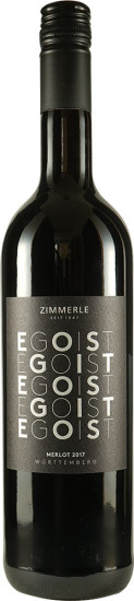2019 EGOIST Merlot trocken Bio - Weingut Zimmerle