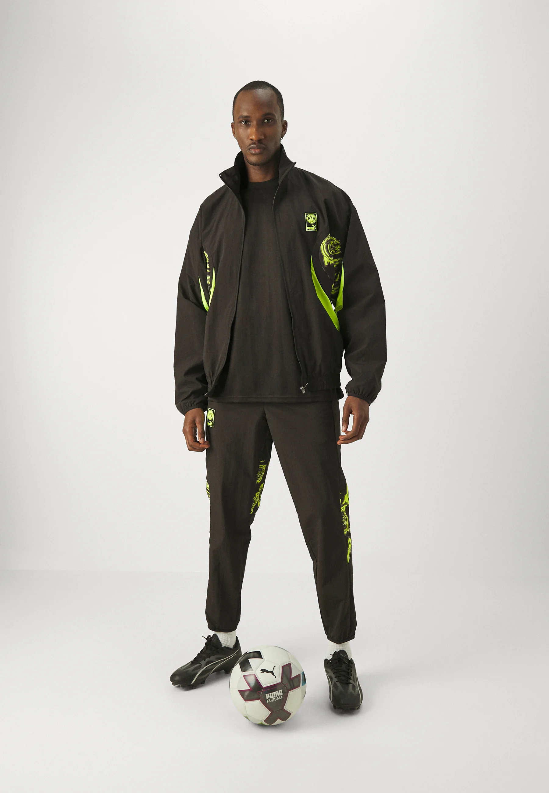 Puma BVB BORUSSIA DORTMUND FTBLNRGY - Chaqueta para correr