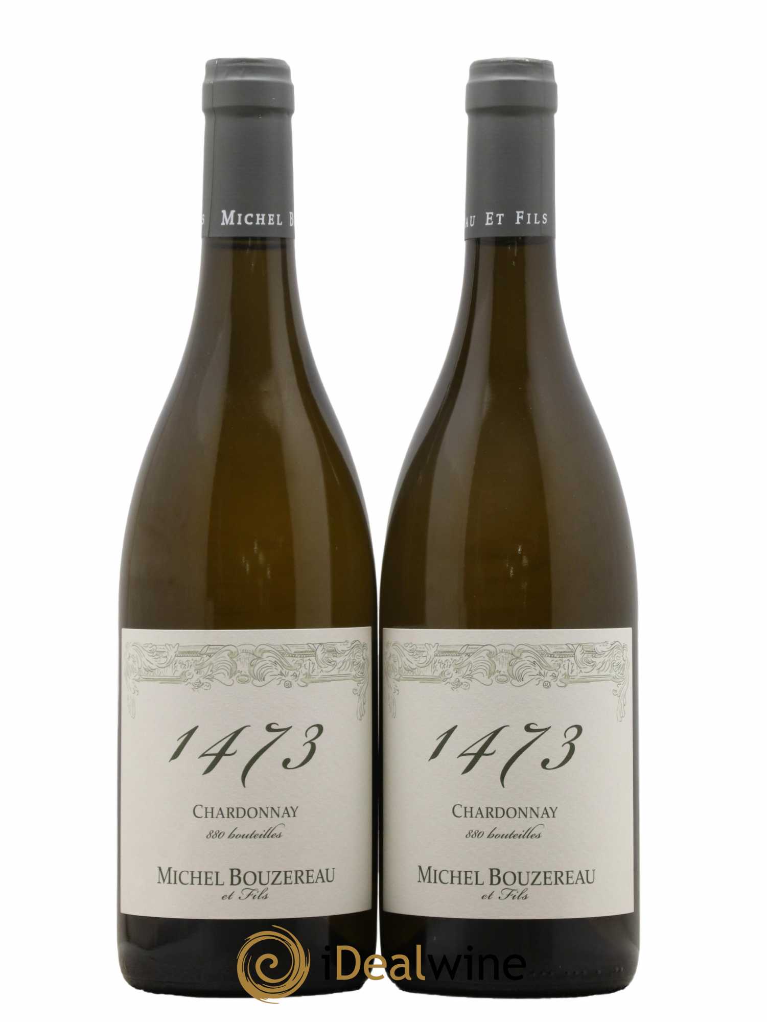 Vin de France 1473 Michel Bouzereau 2017 - Lot de 2 Bouteilles