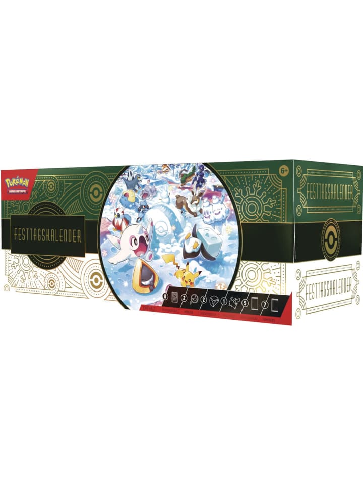 Pokémon Pokémon Adventskalender 2024 in Mehrfarbig ab 6 Jahre günstig kaufen onesize