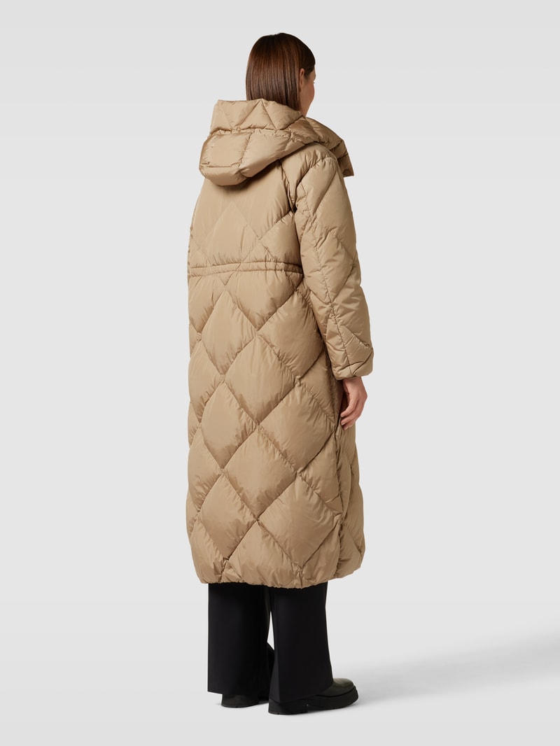 Steppmantel mit Eingrifftaschen Modell 'MIRANO' in camel