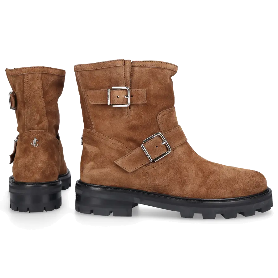 Jimmy Choo - Stiefeletten YOUTH II Veloursleder - braun