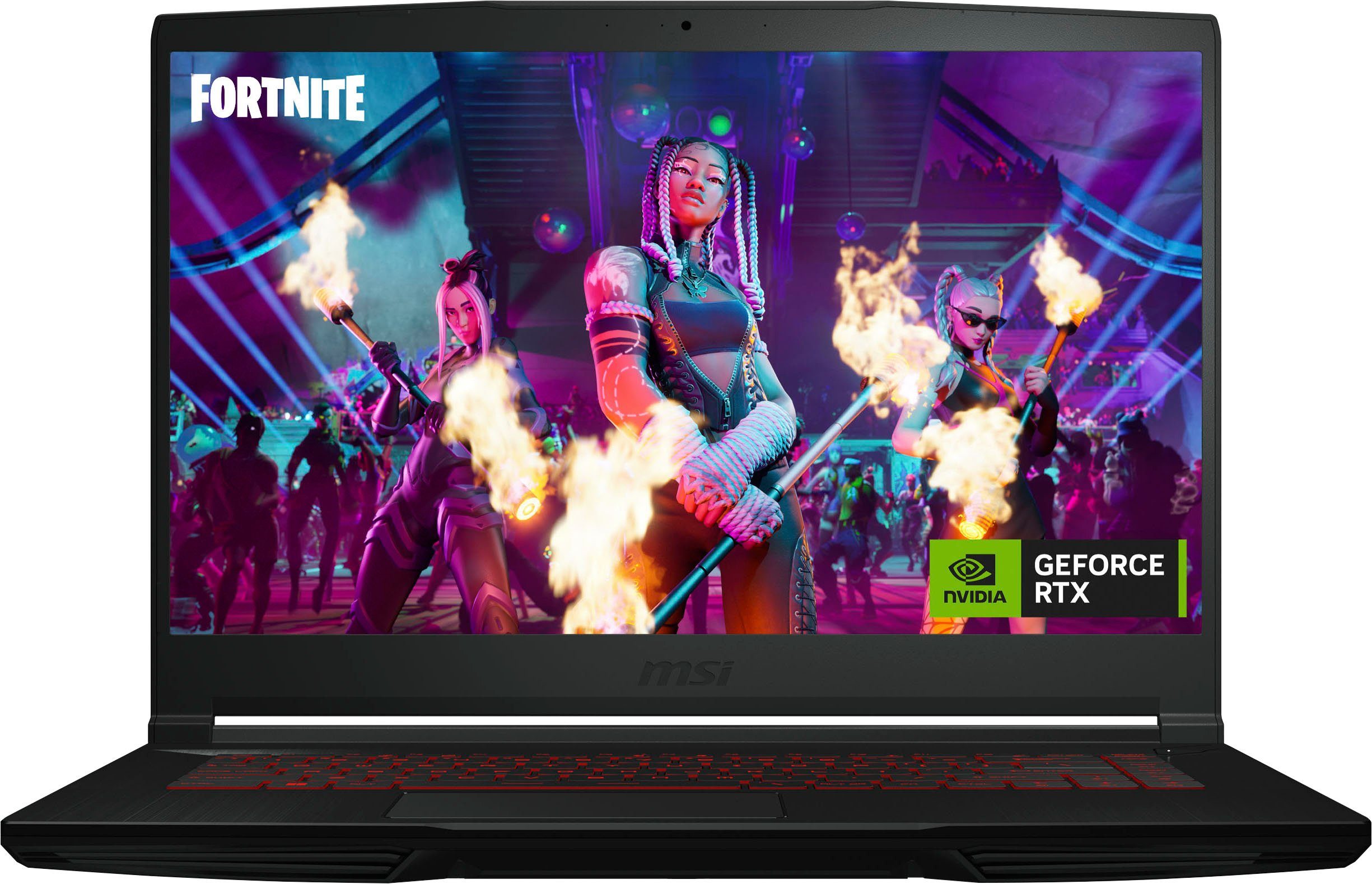 MSI Thin GF63 12UC-822 Gaming-Notebook (39,6 cm/15,6 Zoll, Intel Core i5 12450H, GeForce RTX 3050, 512 GB SSD)