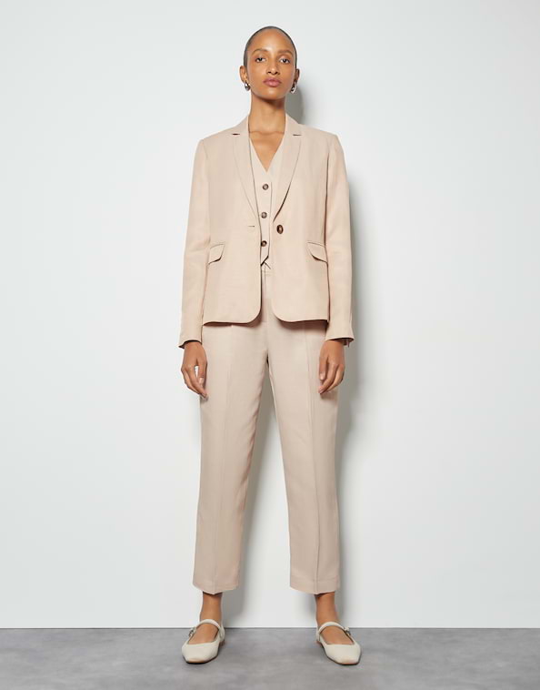 Leinen Blazer Naurelia
