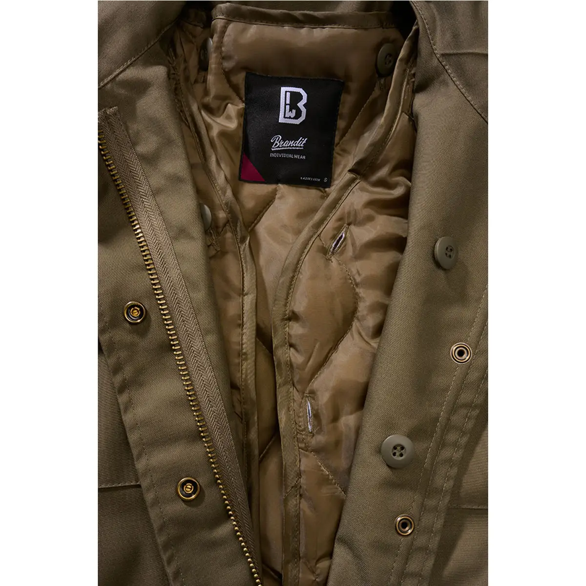 Ladies M65 Jacke mit Futter oliv