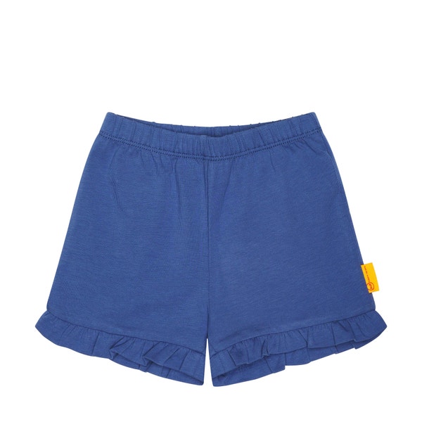 Shorts, mittelblau für Mädchen