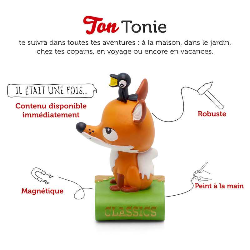 Figurine Tonie Mes Classiques Préférés Les Fables De La Fontaine Tonies