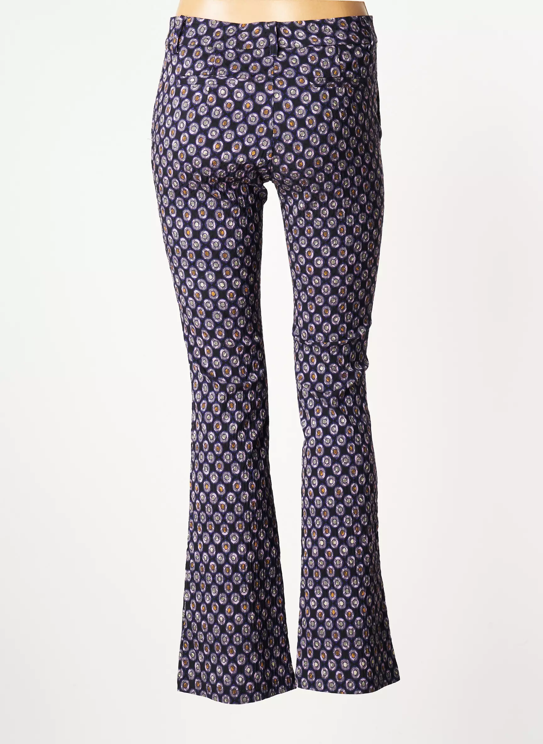 See The Moon Pantalons Flare Femme couleur violet