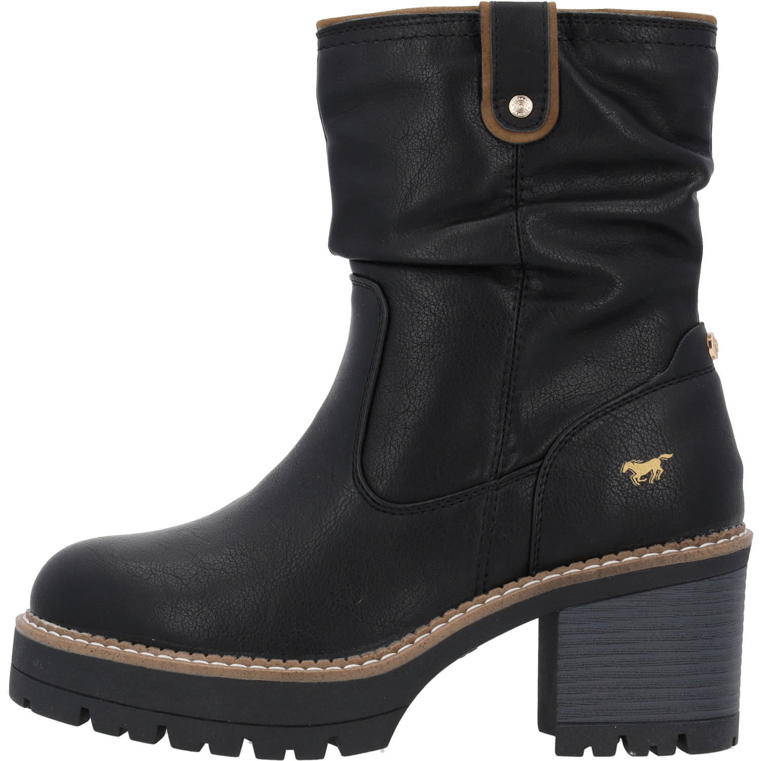 Mustang 1473601, Winterstiefeletten, Damen, Schwarz
