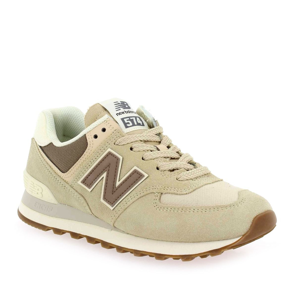 New Balance  WL574NS2 - Beige Marron