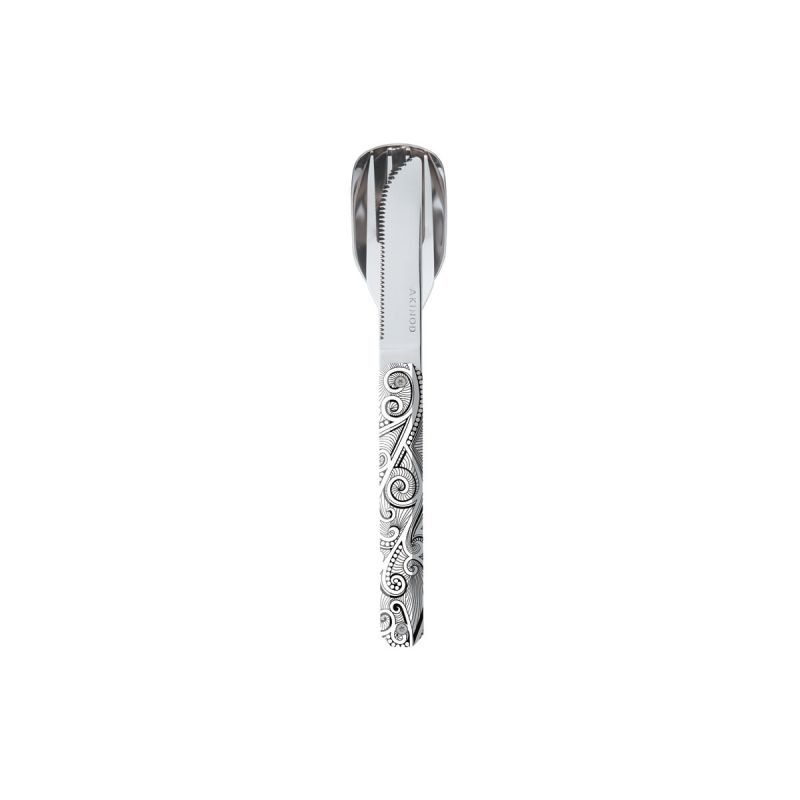 Akinod Magnetic Straight Cutlery 12H34 Mirror Arabesques