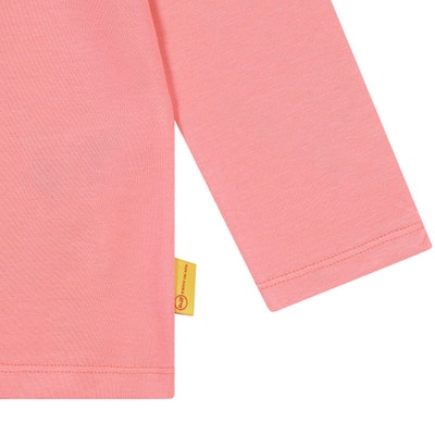 T-Shirt langarm, pink für Mädchen