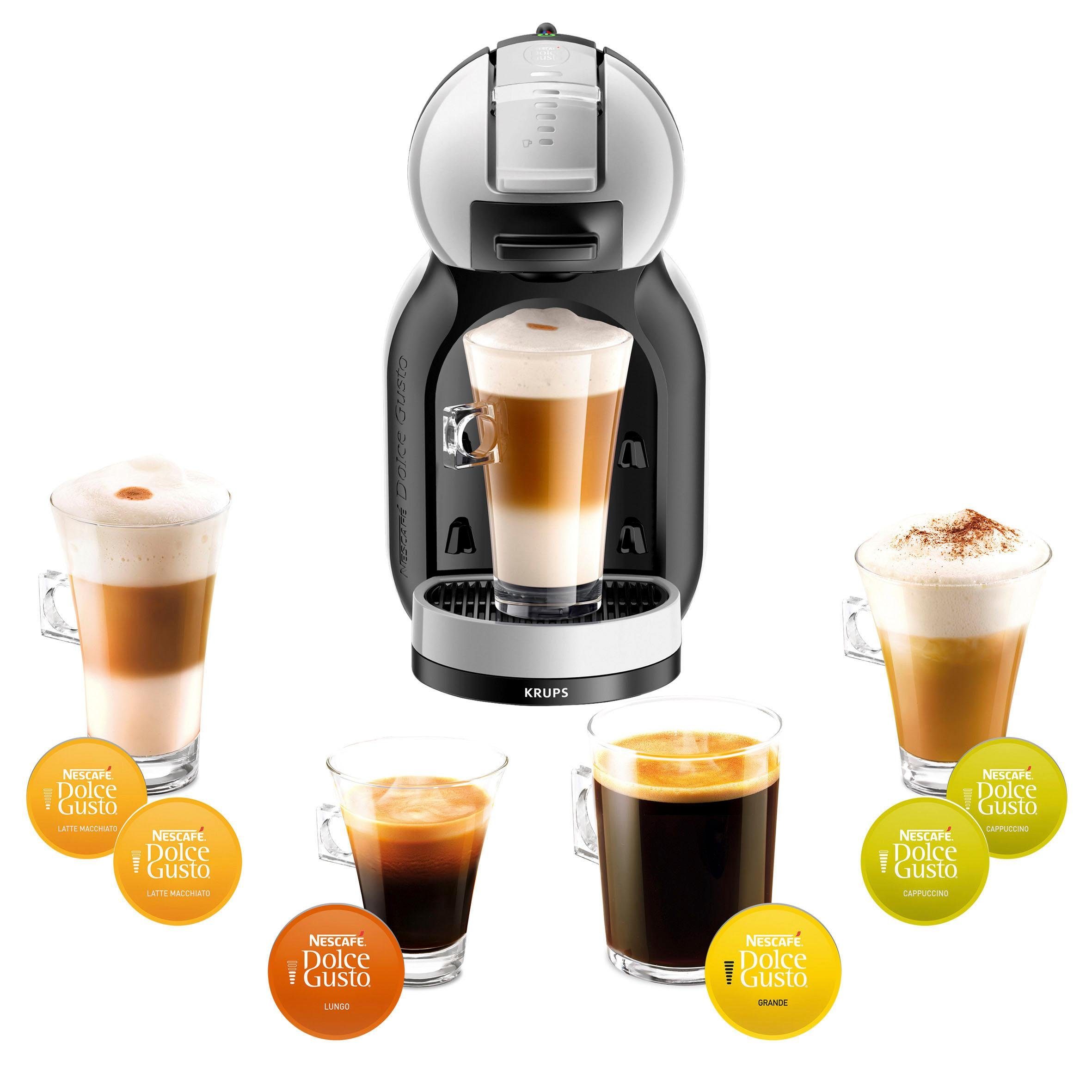 NESCAFÉ® Dolce Gusto® Kapselmaschine KP123B Mini Me, inkl. 3 Pakete Nescafé Dolce Gusto Latte Macchiato im Wert UVP € 17,97