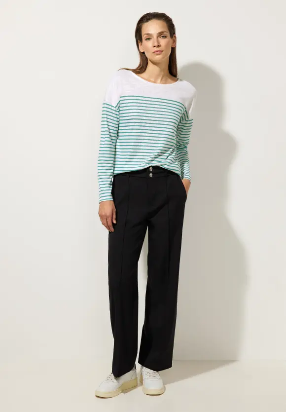 Street One Gestreiftes Langarmshirt