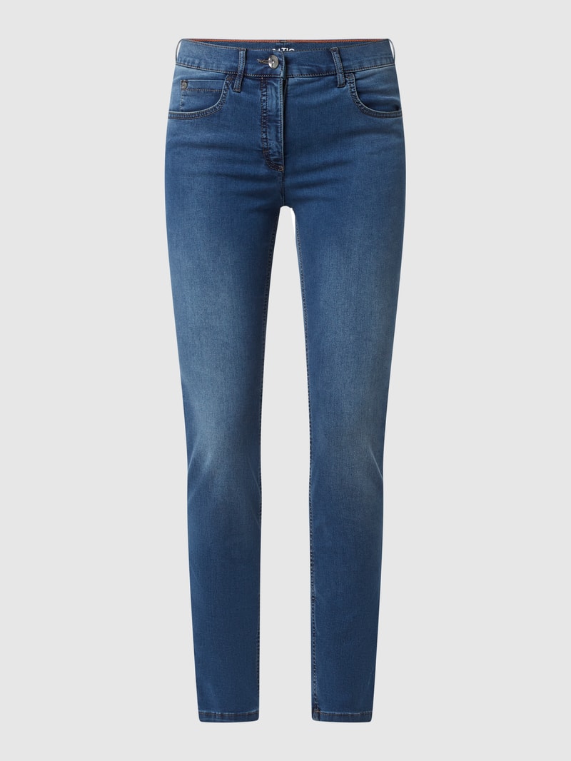 Jeans mit Stretch-Anteil Modell 'Twigy' in blau