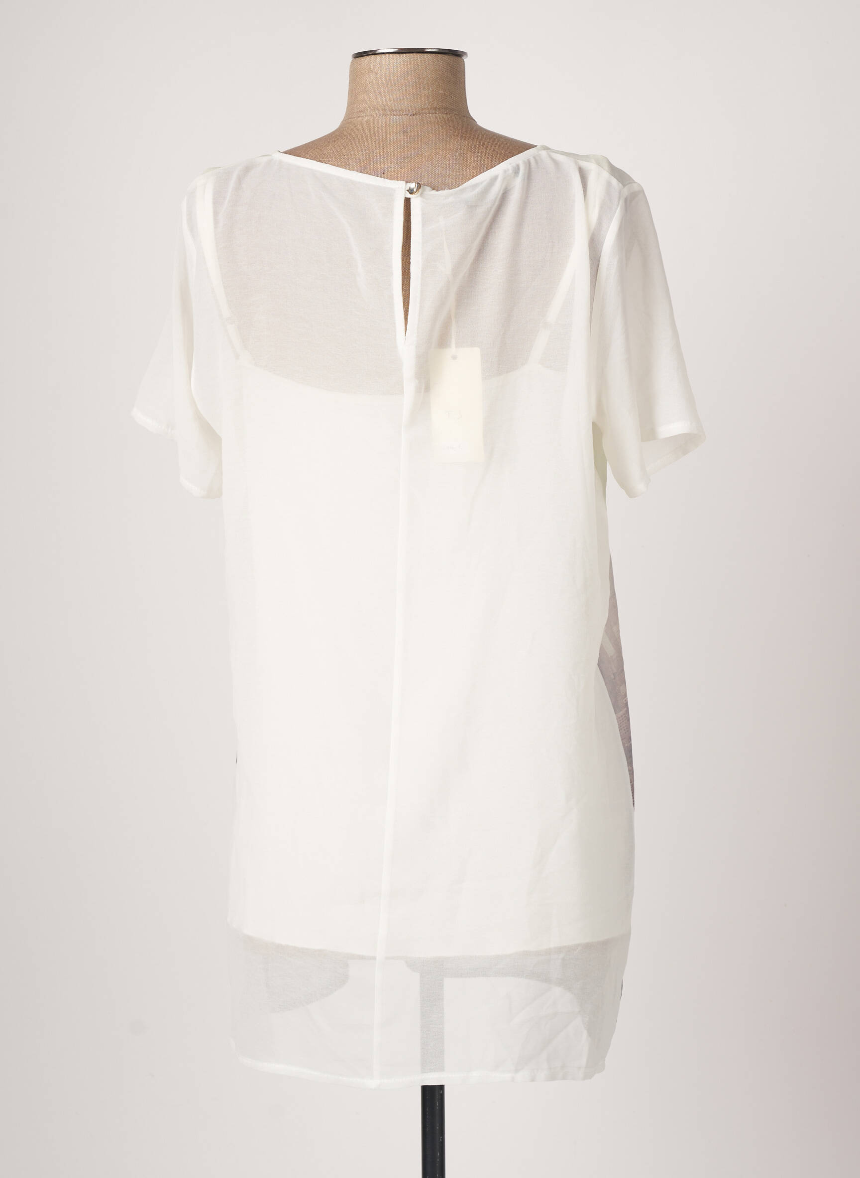 Cristina Gavioli Tuniquemanchecourte Femme couleur gris