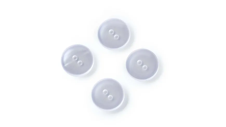 Prym Kittel-/Schlafanzugknöpfe Kunststoff 17 mm perlmutt perlmutt