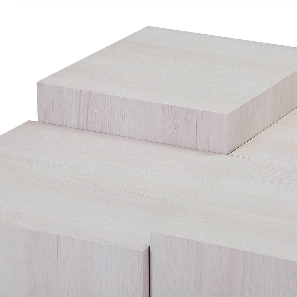 Home Deluxe Couchtisch NAYELI - Helle Holzoptik