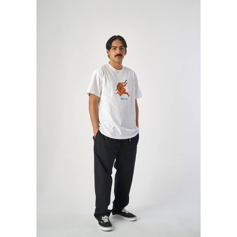 Cleptomanicx Tiger Limbs Printshirt Herren