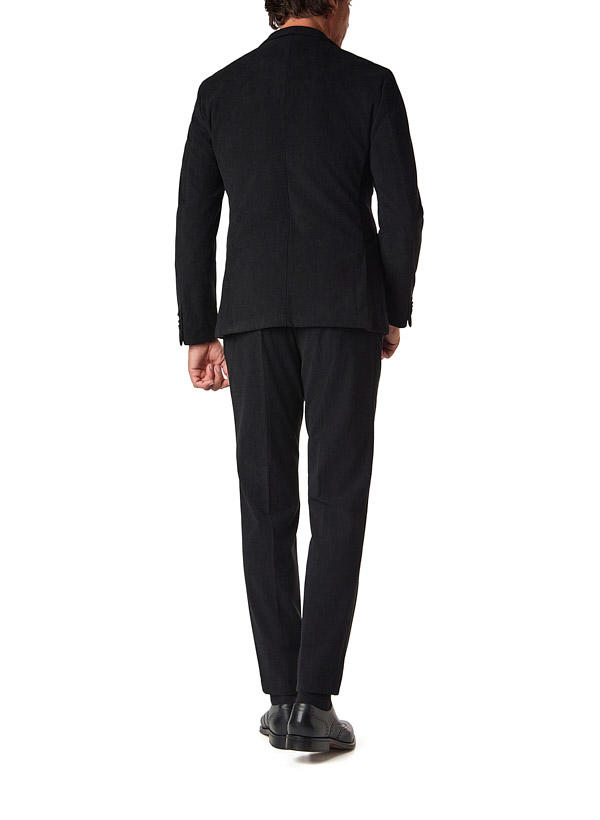 BOSS Black, Anzug Hanry-Genius, Slim Fit, Cord ungefüttert waschbar, schwarz