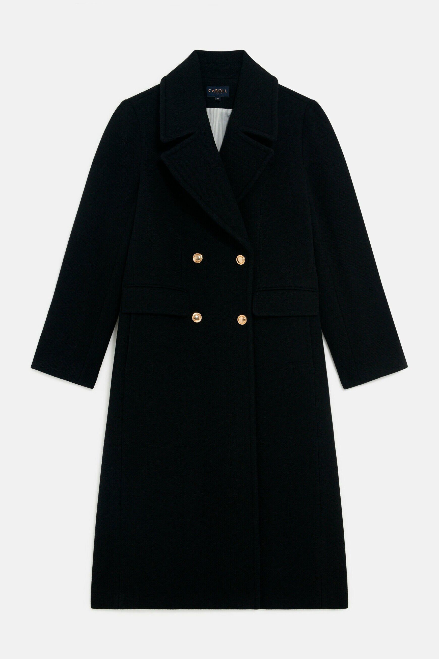 Manteau guimo noir femme