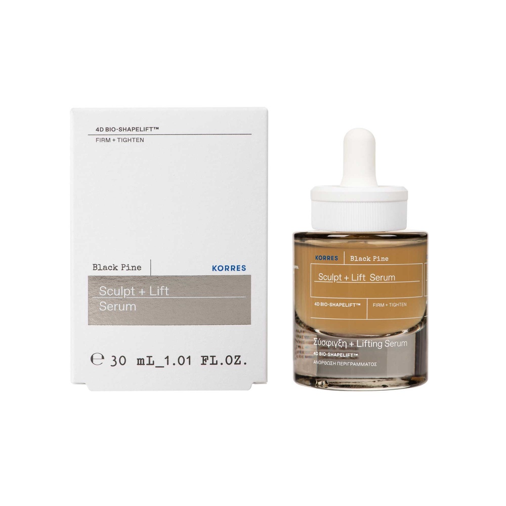 korres Sérum Liftant Raffermissant, visage & cou, Pin Noir Anti-âge global