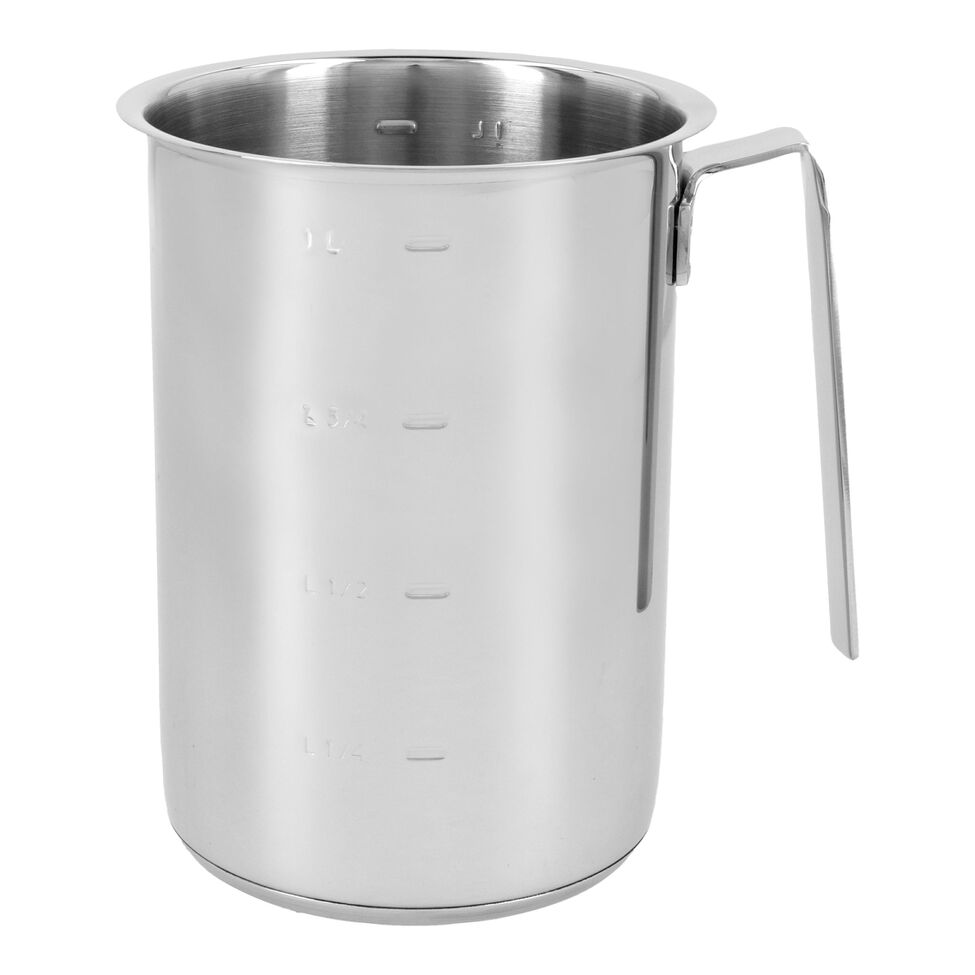Stieltopf 10 cm, 18/10 Edelstahl, Silber