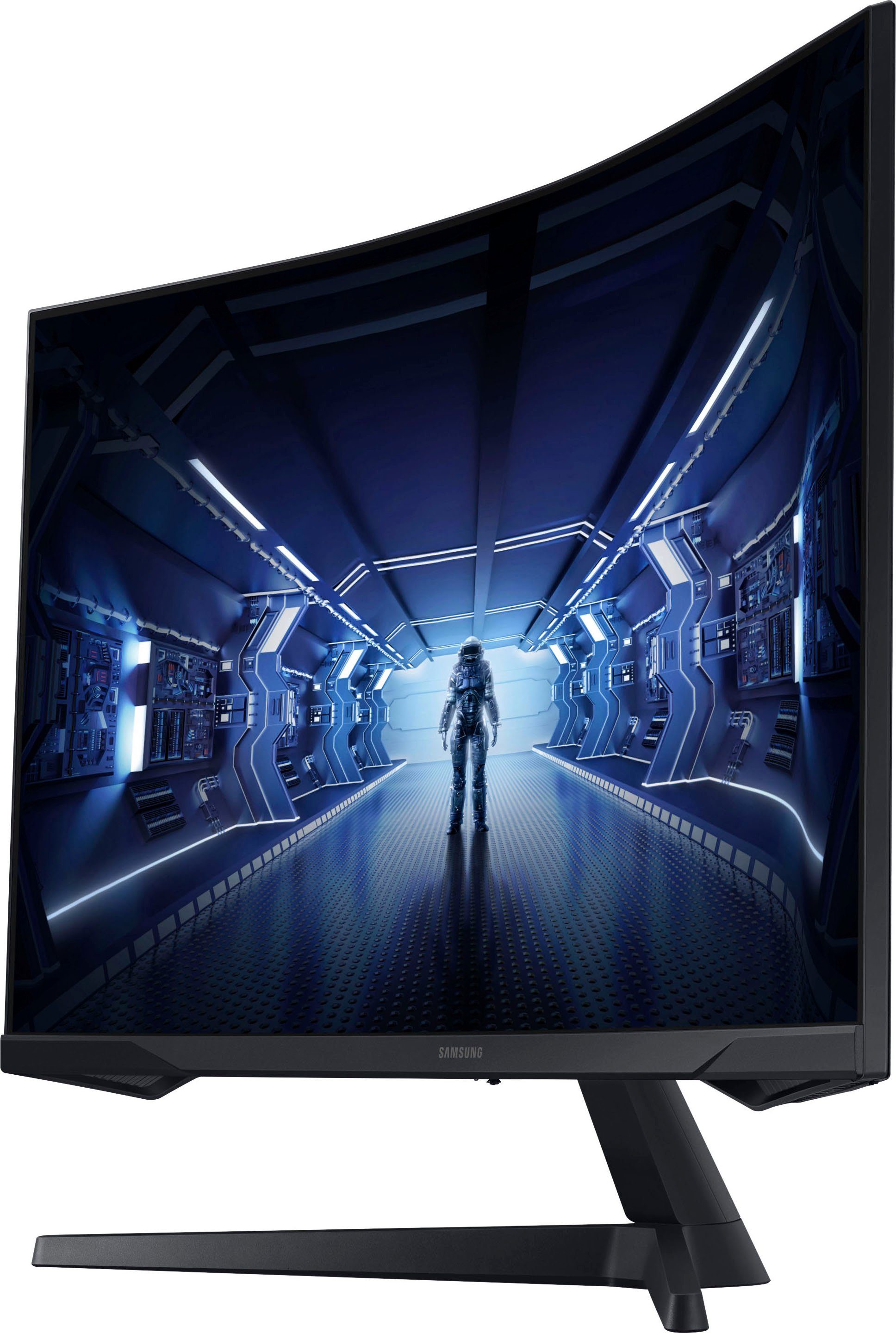 Samsung Odyssey G5 C27G54TQBU Curved-Gaming-LED-Monitor (68,6 cm/27 