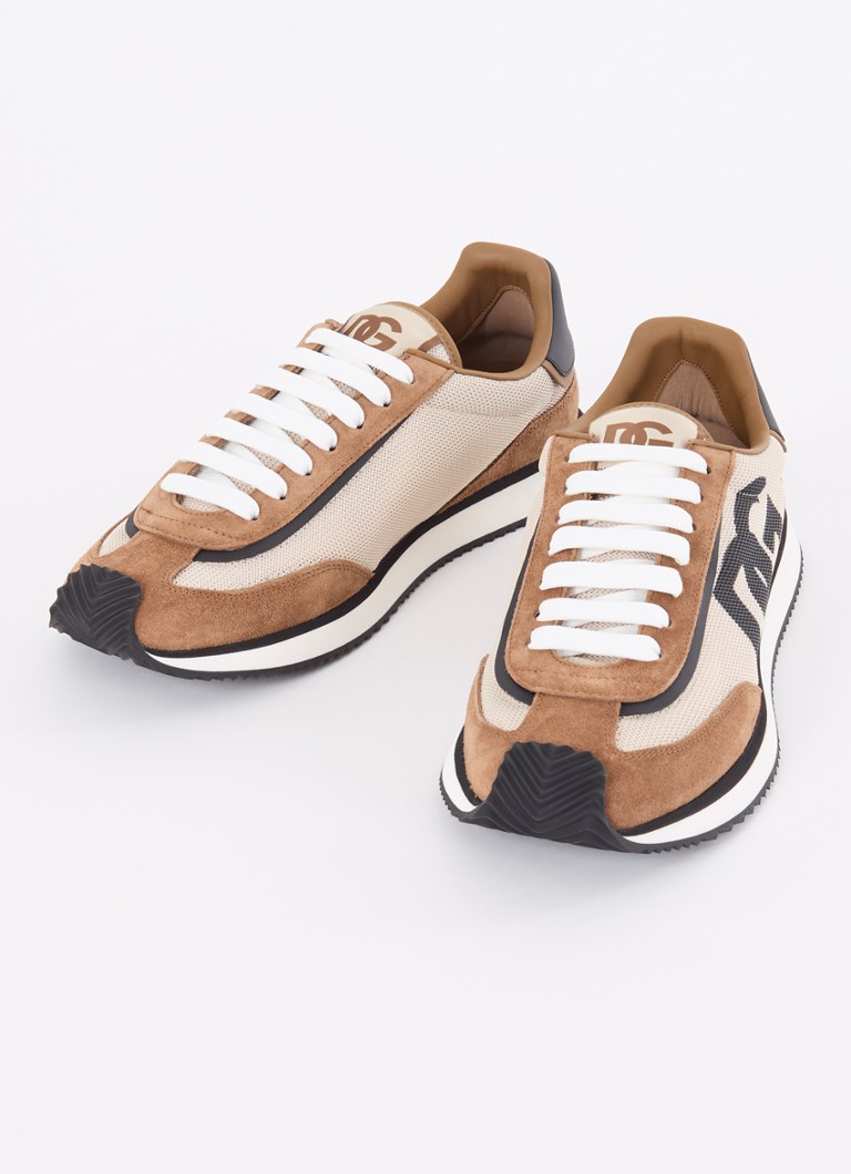 Sneakers Dolce & Gabbana Cushion con dettagli in pelle scamosciata e vitello