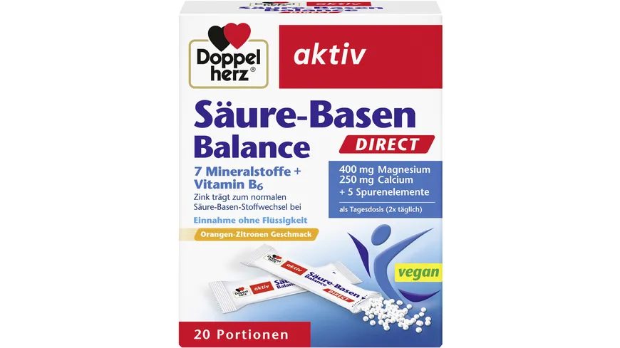 Doppelherz Säure-Basen Balance Direct 20 Portionen