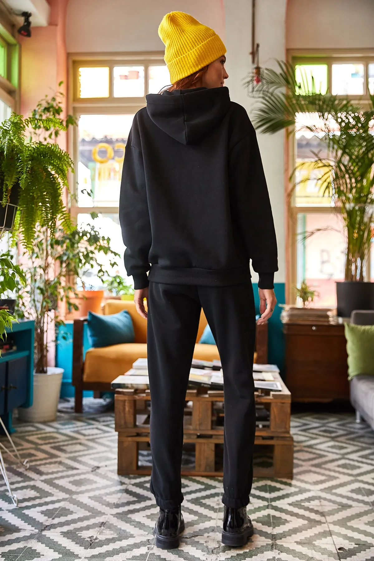 Olalook  Trainingsanzug - Schwarz - Oversized