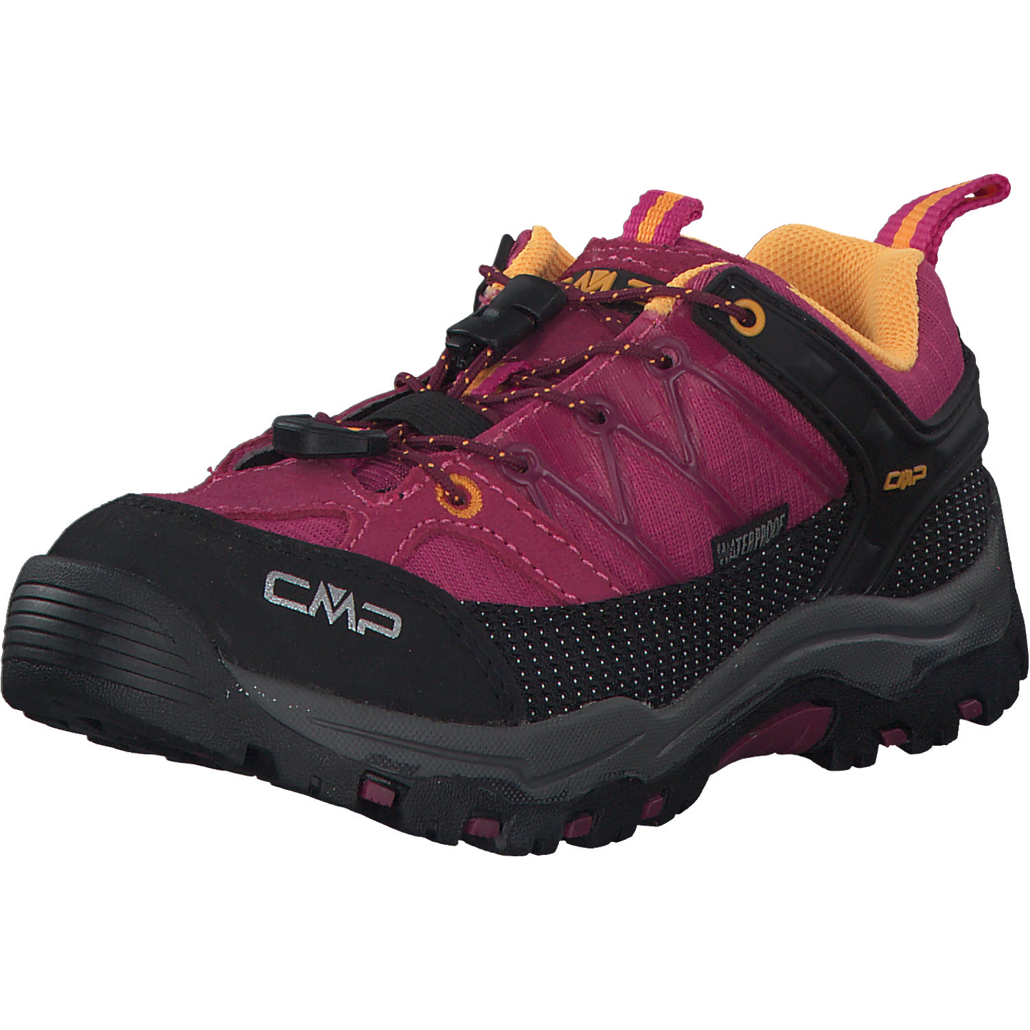 CMP Rigel Low 3Q54554 W, Trekkingschuhe, Kinder, Rot (Bouganville/Goji)