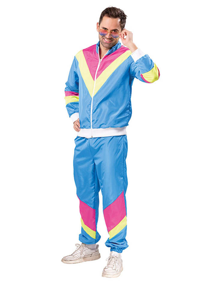 Party x People 2tlg. Trainingsanzug in Hellblau/ Bunt günstig kaufen