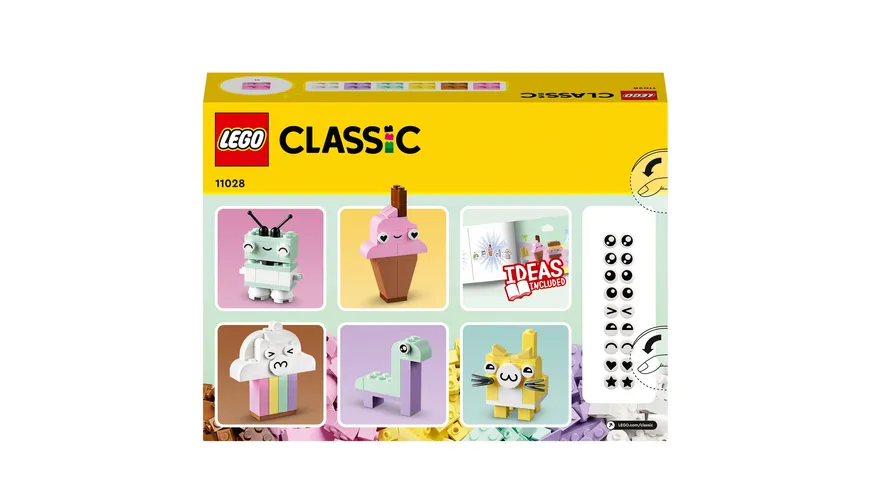 LEGO Classic 11028 Pastell Kreativ-Bauset