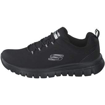 Skechers Slip On Sneaker in schwarz